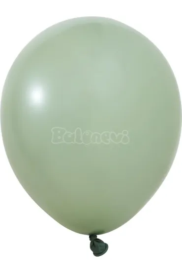 GoParty Balony lateksowe Pastel zgnitozielone 25cm 100 szt