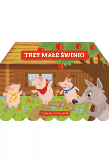 Trzy ma�e �winki. Bajkowe rozk�adanki - Nicole van Dooren