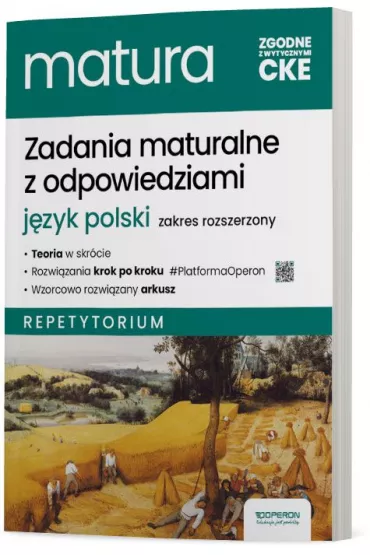 Matura. J�zyk polski. Zadania maturalne z odpowiedziami. Repetytorium. Zakres rozszerzony - Renata Janicka-Szyszko, Urszula Jagie��o, Aleksandra Marzec