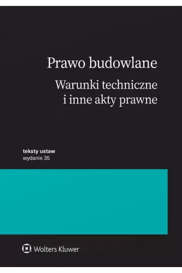 eBook Prawo budowlane. Warunki techniczne i inne akty prawne pdf