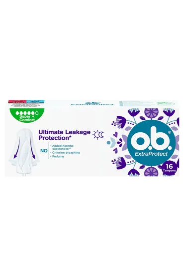 O.b. ExtraProtect Super+ Comfort tampony 16 szt.