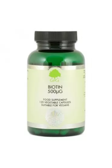 G&g Biotyna 500 mcg - suplement diety 120 kaps.