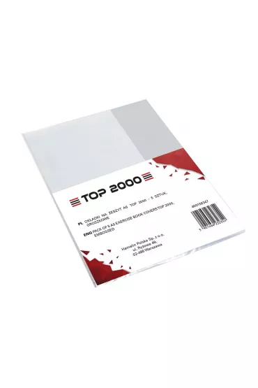 Top-2000 Ok�adka na zeszyt groszkowa A5 90 mic. 5 szt.
