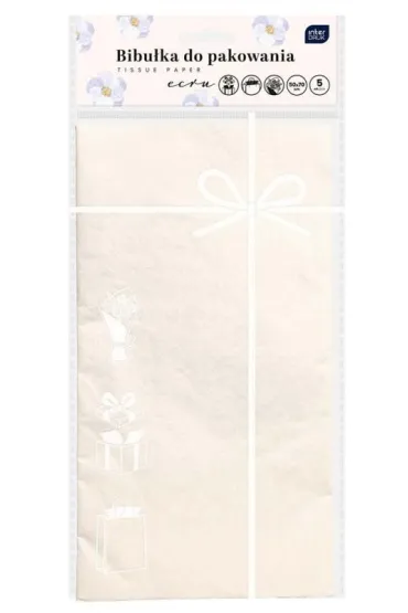 Interdruk BIBULA OZD 50X70CM ECRU OP5SZT INT PBH