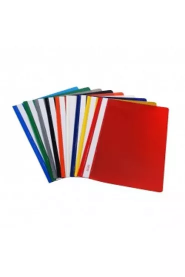Biurfol Skoroszyt twardy PVC granat (10szt)