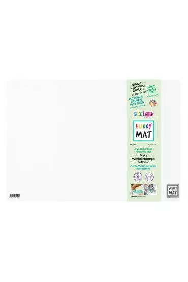 Strigo Funny Mat Transparent - Bez wzoru 48x33.5 cm