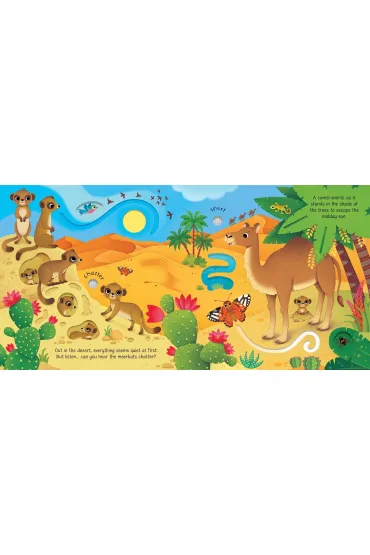 Wild Animals Sound Book wer. angielska - Sam Taplin