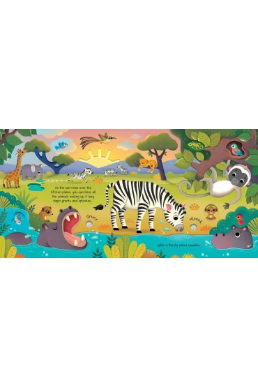 Wild Animals Sound Book wer. angielska - Sam Taplin