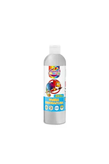 Otocki Farba dekoracyjna metaliczna srebrna 250ml