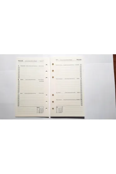 Drops Office Collection Kalendarz 2026 Wk�ad do Organizera Terminarz 7,5x12,5cm WKLORS-05-Weekly