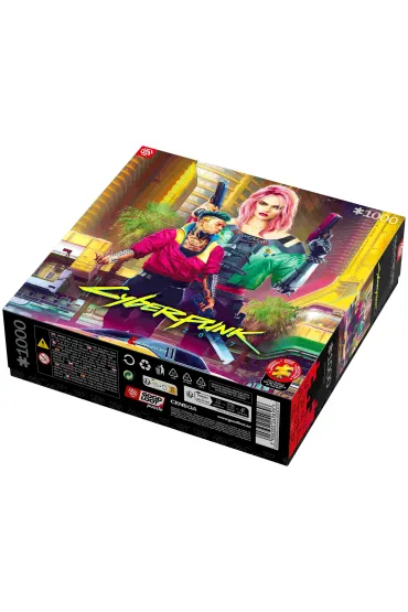 Puzzle 1000 el. Cyberpunk 2077 Kitsch Style Good Loot