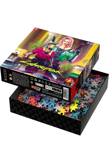 Puzzle 1000 el. Cyberpunk 2077 Kitsch Style Good Loot