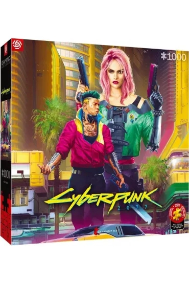 Puzzle 1000 el. Cyberpunk 2077 Kitsch Style Good Loot