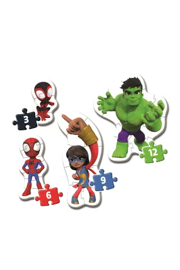 Moje pierwsze puzzle - Spidey and His Amazing Friend Clementoni