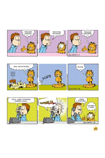 Garfield. T�usty koci tr�jpak. Tom 16 - Antoine Ozanam