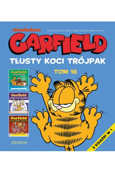 Garfield. T�usty koci tr�jpak. Tom 16 - Antoine Ozanam