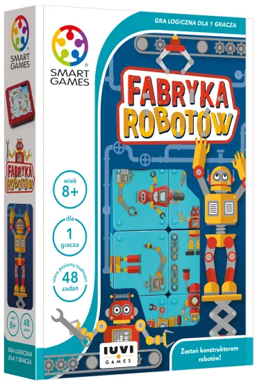Smart Games. Fabryka Robot�w (PL) IUVI Games