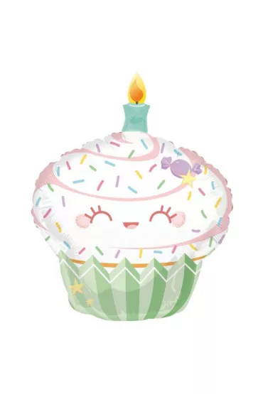 Amscan Balon foliowy SuperShape Crazy Cake 88x70cm