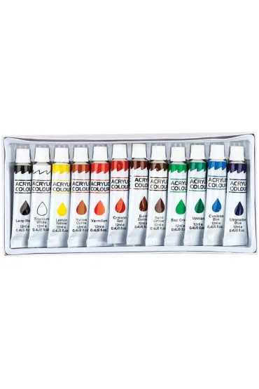 Centrum Farby akrylowe 12x12ml