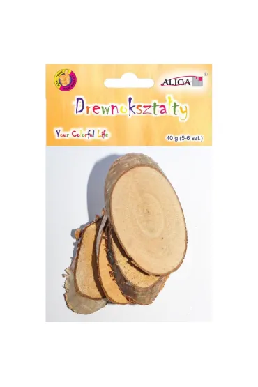 Aliga Drewnokszta�ty 4 szt.