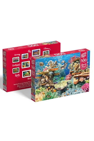 Puzzle 500 el. Living Reef CherryPazzi