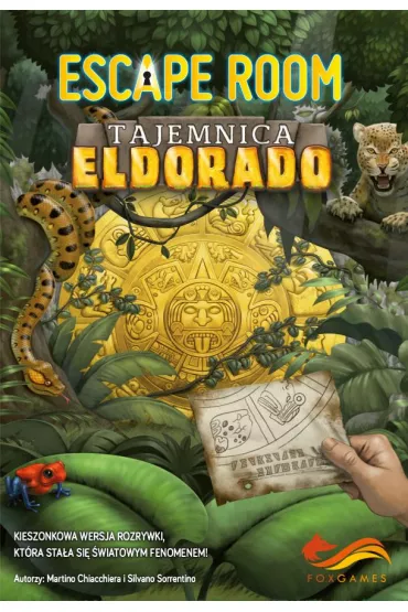 Escape Room. Tajemnica Eldorado FoxGames - Martino Chiacchiera, Silvano Sorrentino
