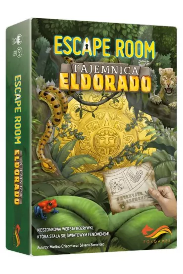 Escape Room. Tajemnica Eldorado FoxGames - Martino Chiacchiera, Silvano Sorrentino
