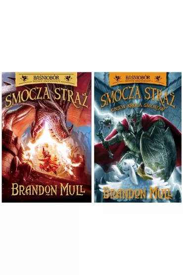 Pakiet Ba�niob�r. Nowe przygody. Smocza stra�. Tom 1-2: Smocza Stra�, Gniew Kr�la Smok�w - Brandon Mull