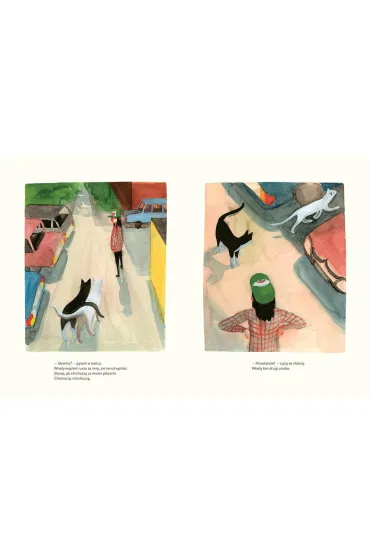 Spacer z kotem - Sara  Lundberg