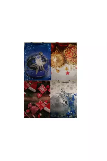 Panorama Torebka laminowana �wi�teczna PL-9 mix (33x45,7x10,2cm)