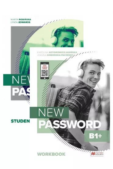 Pakiet New Password B1+. Ksika ucznia papierowa + Zeszyt wicze + dostp do wersji cyfrowych + On-the-Go Practice w aplikacji MEE - Lynda Edwards, Marta Rosiska, Karolina Kotorowicz-Jasiska, Joanna  Sobierska-Paczesny