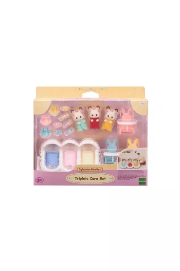 Sylvanian Trojaczki Krliczkw z czekoladowymi uszami