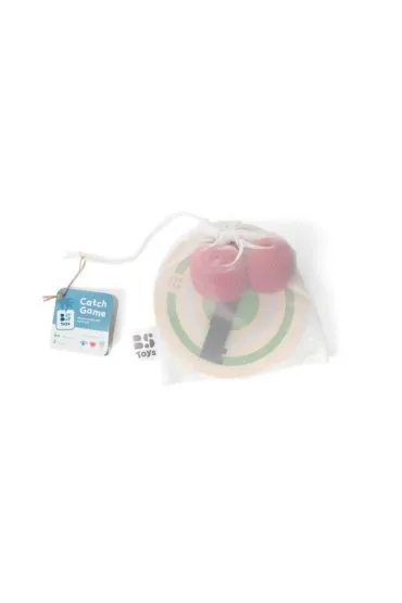 Paletki na rzep z pi�k� drewniane Bs Toys
