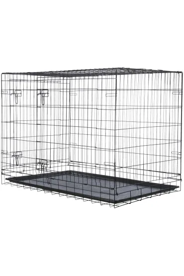 Trixie Klatka kennelowa, dla psa, czarna, XL: 116 x 86 x 77 cm