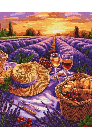 Ideyka Malowanie po numerach - Purpurowy horyzont 40x50cm
