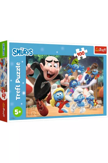 Puzzle 100 Nauki Papy Smerfa TREFL