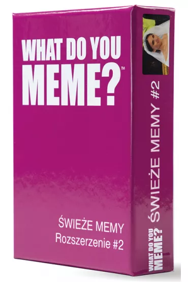 What Do You Meme? Extra paka No 2 - 25 mem�w + 90 kart Epee