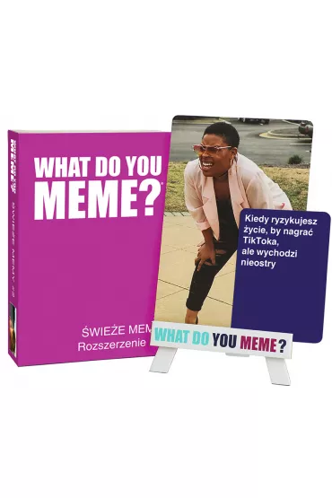 What Do You Meme? Extra paka No 2 - 25 mem�w + 90 kart Epee