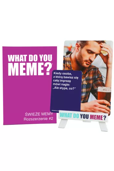 What Do You Meme? Extra paka No 2 - 25 mem�w + 90 kart Epee