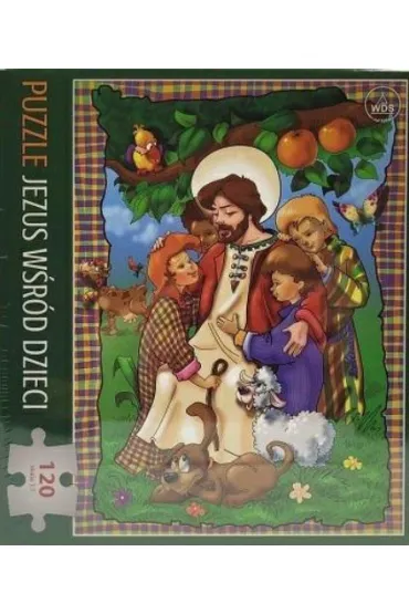 Puzzle 120 el. Jezus w�r�d dzieci Wydawnictwo Diecezjalne i Drukarnia w Sandomierzu