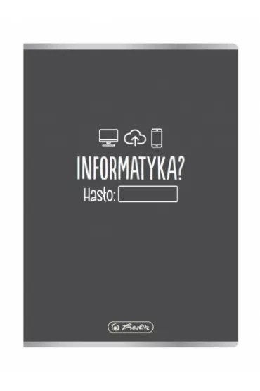 Herlitz Zeszyt A5 Informatyka kratka 60 kartek