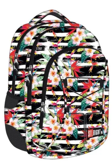 St. Majewski Plecak 3-komorowy Tropical Stripes St.Right