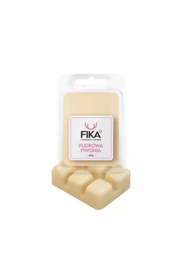 Fika Candles&Goods Wosk zapachowy - Pudrowa Piwonia 60 g