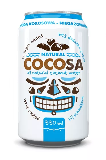 Cocosa Woda kokosowa niegazowana 330 ml