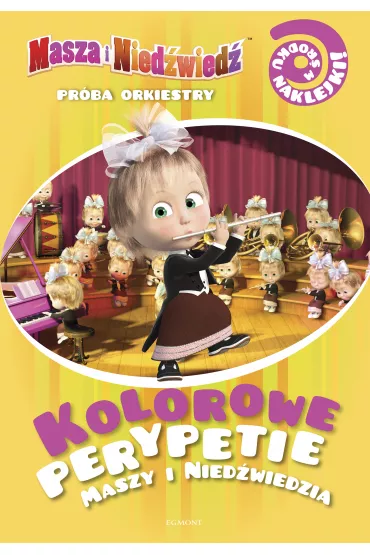 Kolorowe perypetie Maszy i Nied�wiedzia. Pr�ba orkiestry - Marta Jamr�giewicz