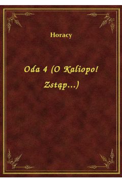 eBook Oda 4 (O Kaliopo! Zstp...) epub