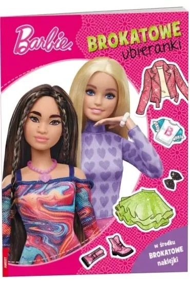 Barbie. Brokatowe ubieranki