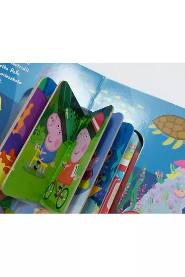 Peppa Pig. Dopasuj i czytaj cz�� 1. Z Pepp� przez �wiat