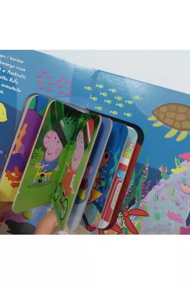 Peppa Pig. Dopasuj i czytaj cz�� 1. Z Pepp� przez �wiat
