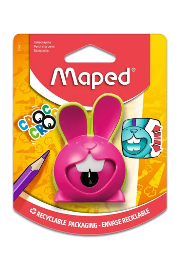 Maped Temper�wka Croc Croc Innowation 2 otwory r�owa